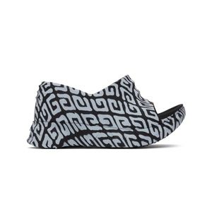 AUTHENTIC GIVENCHY MARSHMALLOW LOGO MULES